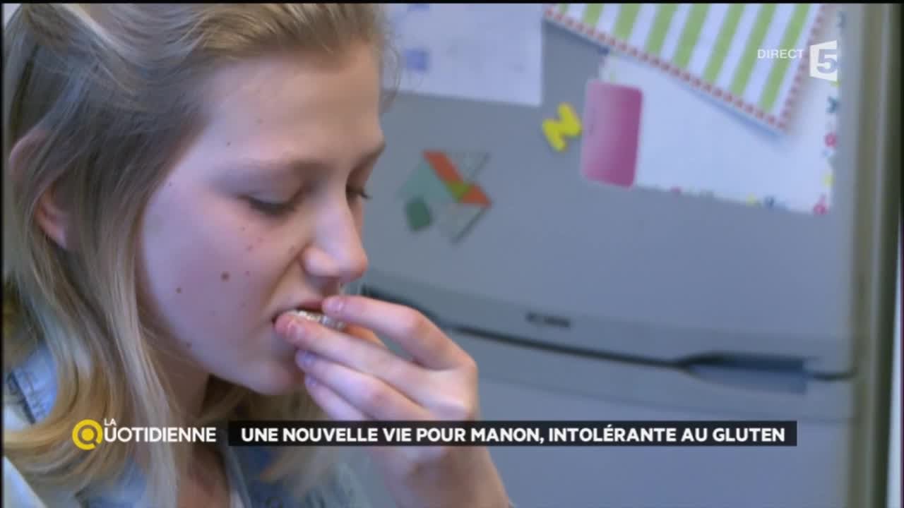 Une nouvelle vie pour Manon, intolérante au gluten