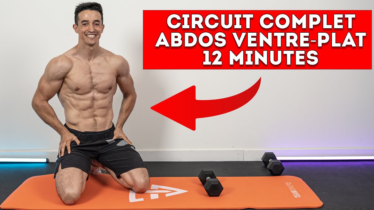 Abdos Ventre-plat circuit complet 12 minutes !