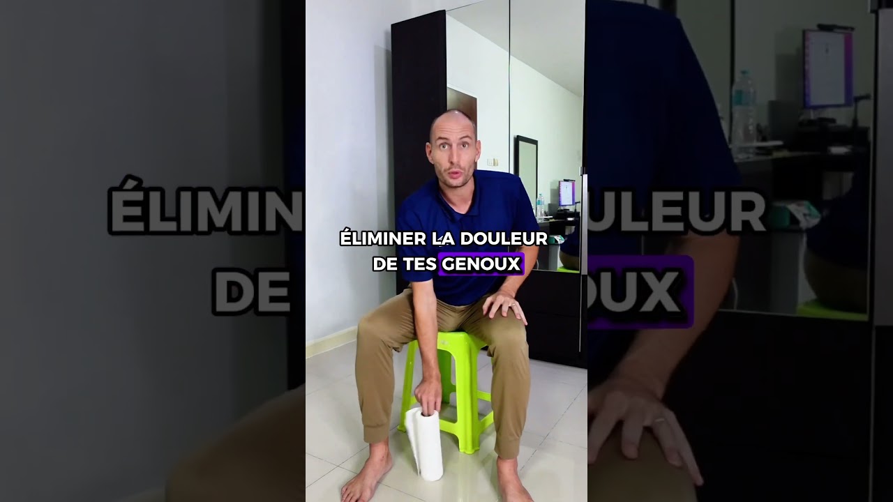 Soulages tes douleurs aux genoux avec cet exercices à faire le matin