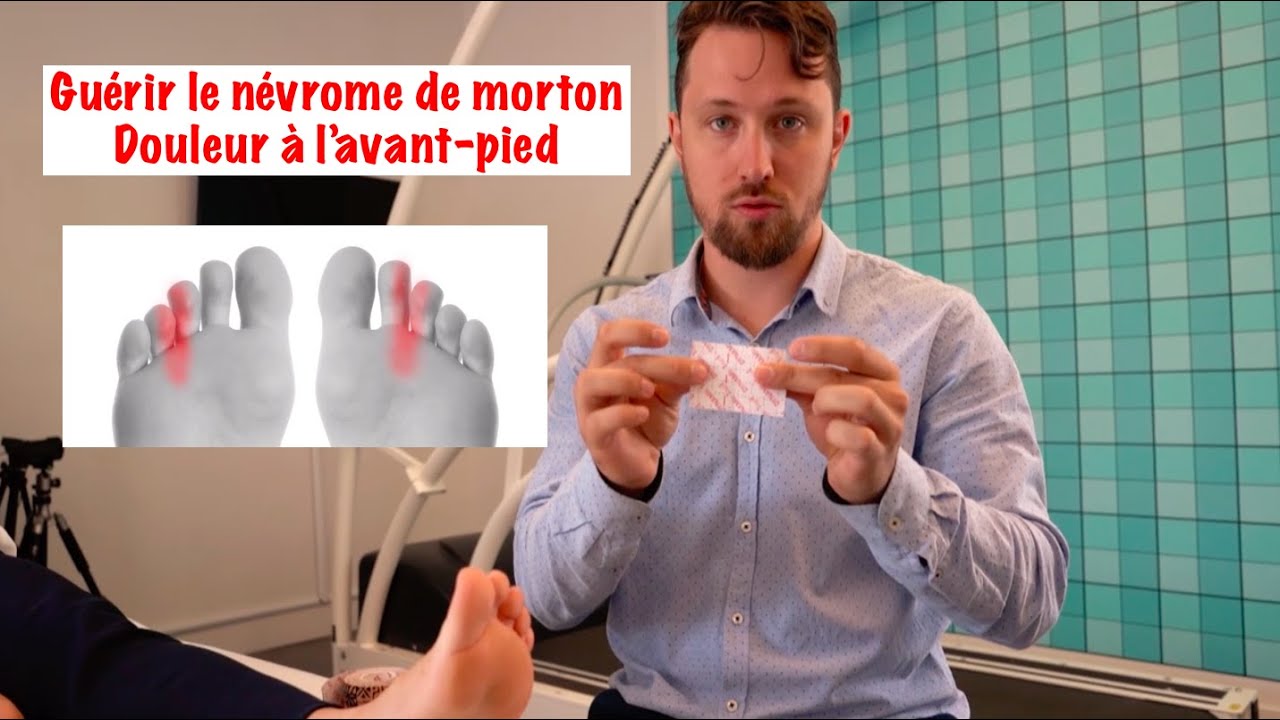 Traitement des douleur sous l'avant-pied et les orteils - Métatarsalgie - Névrome de morton