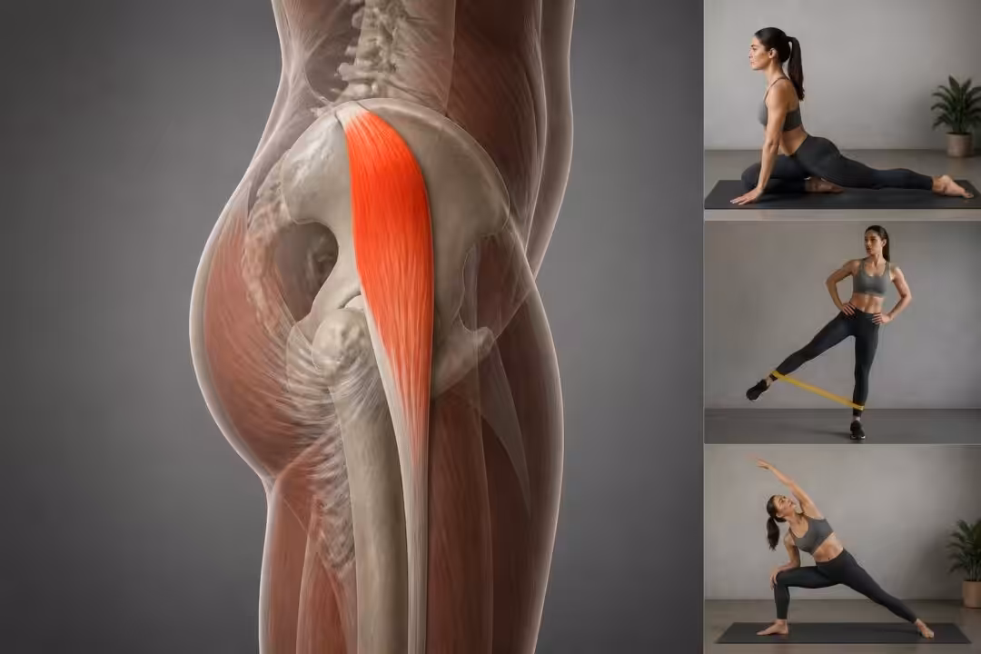 découvrez l'anatomie du tenseur du fascia lata (tfl) et apprenez des exercices efficaces pour renforcer et assouplir ce muscle clé de la cuisse.