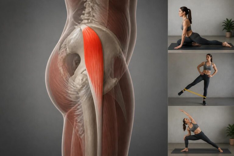 découvrez l'anatomie du tenseur du fascia lata (tfl) et apprenez des exercices efficaces pour renforcer et assouplir ce muscle clé de la cuisse.